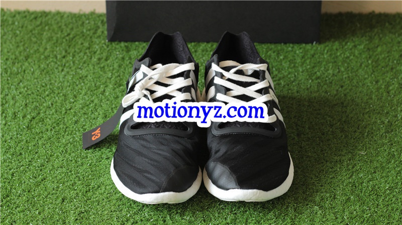 Real Boost Adidas Y3 YOHJI Run Black White